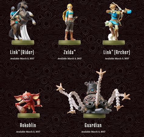 breath of the wild amiibo guide